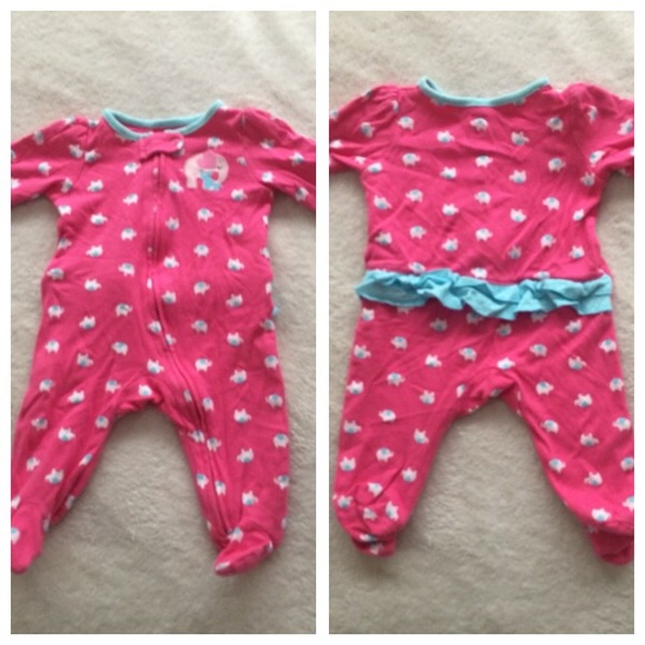 Lot of 8 pairs of 3 month pajamas - Picture 3 of 4